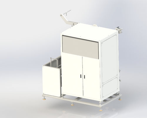 220V 50Hz ポリエステル PET ストラップ 自動包装システム付きの巻き込み機