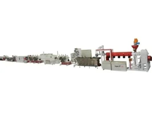 PET PP パッキングストラップエクストルーションライン 高精度 PETストラップエクストルーションマシン