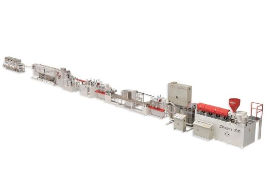 シングルスクリューPETパッキングベルトエクストルーションマシン PLC制御 800kg/H