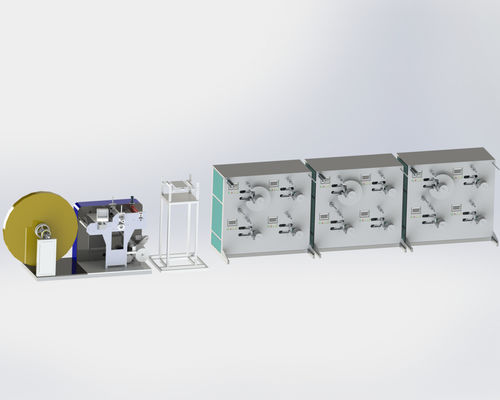 5mm 環境に優しい紙ストラップ生産ライン