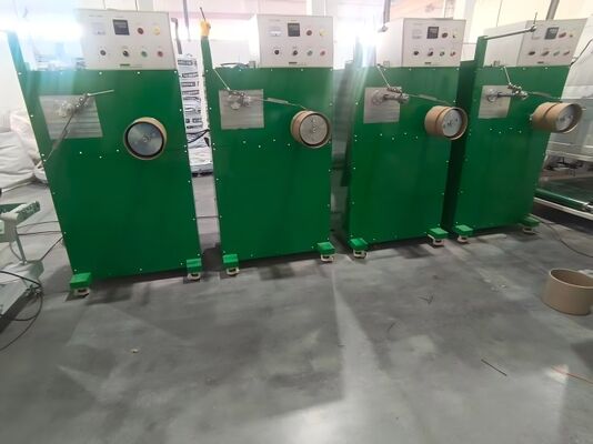 PLC制御1対4のPPストラッピングエクストルーションライン