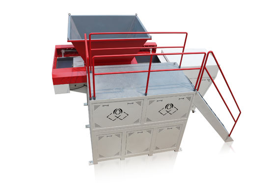 PVCPET単軸切断機 プラスチック廃棄物リサイクル機 PLC制御