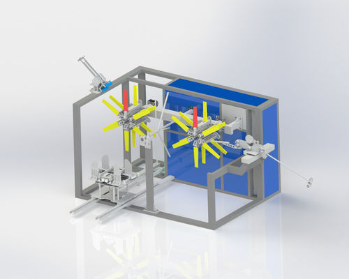 PE PERT プラスチックパイプ 自動ワインダー PLC制御 操作が簡単