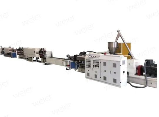 120 - 800kg/h 触覚画面付きプラスチックPETストラッピングバンドエクストルーションライン
