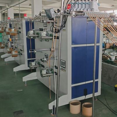 紙ストラップの生産ライン
