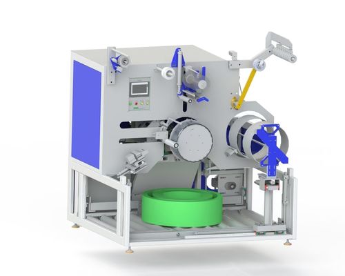 無人パレティ化システムを持つPETポリエステルストラップ自動巻き機