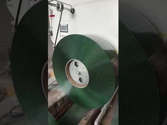 ジャンボロール用のPETストラップ半自動巻き機